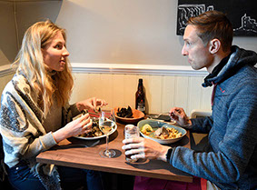 Enjoy Great Service and Food at Sea Breezes Portree Seafood Restaurant