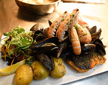 Sea Breezes offer Seafood Platters containing Langoustines Mussels Salmon and more